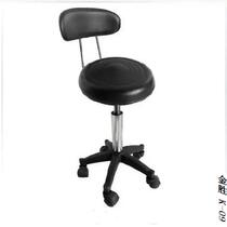 Stereotyped sponge imitation leather stool face backrest hydraulic pressure lift chair office chair laboratory stool front stool