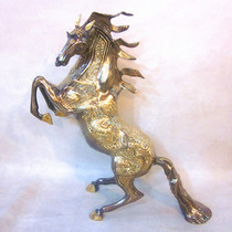Pakistani traditional handicrafts bronze carvings take the lead to successfully recruit horses factory direct sales