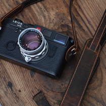 (Funper)padded shoulder style camera shoulder strap Genuine leather strap Micro single manual custom made cowhide lanyard