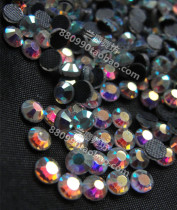 Professional modern dance Latin dance headdress dance dress dance shoes drill sparkling imitation Olympic diamond with bottom glue hot drill eye corner drill