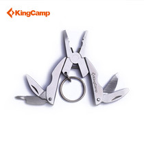 KingCamp small flashlight LED buckle folding knife multi-function tool tool tool pliers whistle KA8019-36