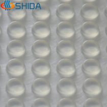 Silica gel anti-skid gel anti-collision pad non-slip silicone particle anti-collision rubber particle silencer 12*5(64 particles)
