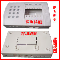 Anti-theft alarm attendance access control card reader toll machine electronic plastic shell with buttons with lenses