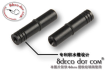 8deco 9 to 3 pipe flue interface (converter) 2 installed