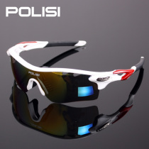 POLISI riding glasses polarized sunglasses mountain bike glasses male and female sports glasses windproof sunglasses