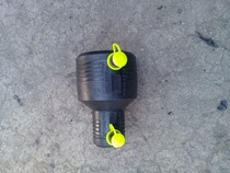 And through the pipeline PE natural gas polyethylene reducing diameter large and small head sleeve electrofusion direct elbow sleeve steel plastic conversion