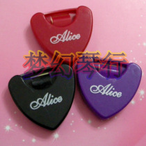 Popular sale Alice guitar paddle box Alice bass paddle box heart type adhesive
