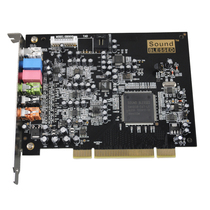 7 1SB0610 built-in sound card network K song computer pci sound card package debugging 7 1a4 sb0610 sound card