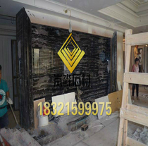 Large-scale custom-made Italian imported natural marble silver white dragon to undertake all kinds of stone engineering countertop bay window