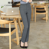 Dress pants black trousers womens working pants black professional trousers OL working trousers slim fit suit suit pants