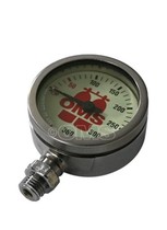 OMS SPG 52 mm 360BAR pressure gauge single meter air pressure meter with high pressure pipe diving pressure gauge