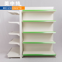 Meimei special Japanese-style pharmacy mother and baby store Convenience store hole board hanging backplane Single-sided double-sided display shelf Supermarket shelf