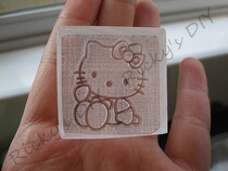 Big Cat 3 3cm * 3 3cm acrylic soap chapter