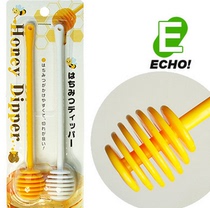 Japan imported ECHO honey stick stirring rod honey spoon take honey stick jam bar 2 pieces into 0436-143