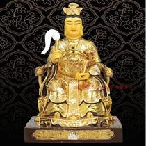 Taiwan Shengfan 24k gold pure bronze gilt Buddha statue Queen Mother Queen Mother SD22 Yaochi Jinmu Taoist statue