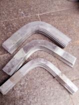 Hot-dip galvanized flat iron elbow 4*4