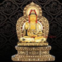  Taiwan Shengfan 24K gold gilt Buddha Statue Western Three Saints Saha Three Saints SB16 Guanshiyin Bodhisattva Guanyin