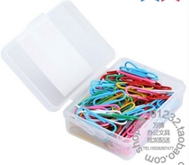 Productive color paper clip 0024 metal paper clip small and cute office learning materials classification