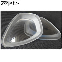 Near-lens sheet of topis diving mirror can be matched with left and right eye different 100-900-degree tempered glass resin sheet