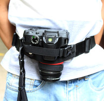 Single-counter camera fixed belt camera Mountaineering anti-throw belt riding purse with photographic bag belt