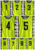 Team uniform football training vest group against vest basketball number vest unit uniform breathable ball suit