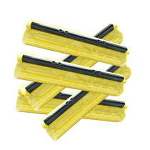  (5 packs)27cm roller mop head Sponge mop special absorbent mop head Large mouth universal replacement head