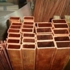 T2 red copper square tube rectangular tube specification 25mm * 25mm wall thickness 2mm specifications complete per meter