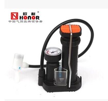 Onai high pressure portable mini pedal pump Bicycle motorcycle car with pressure gauge pump