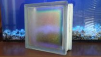 Colorful monté pattern glass brick glass brick partition colored glass brick hollow glass brick factory direct sales