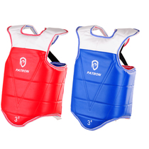 Protectors for adults and children thickened anti-hit taekwondo protective gear Sanda martial arts taekwondo chest taekwondo armor