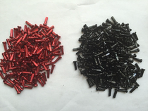 Taiwan Central South aluminium spokes cap 2 0 * 14mm black red silver Bicycle spoke cap aluminium cap