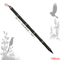 (Cute baby) baby souvenir baby brush handfoot print custom-made (black horn bamboo Festival five)