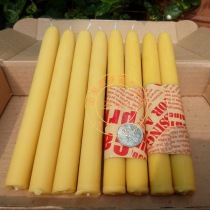 Natural beeswax Rod candle handmade beeswax lighting Waldorf story Church prayer outdoor worship Buddha yoga