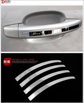 Audi handle trim strip A6LA1A3A4LQ3Q5Q7 special door handle handle light strip sticker body trim strip