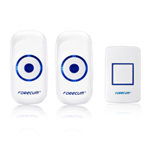 Smart wireless doorbell one drag two digital doorbell without string code remote control Ding Dong doorbell super long distance home doorbell