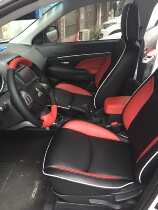 Changsha car bag leather seat Mitsubishi Jinxuan modified leather seat seat cover cushion custom-made foreskin seat