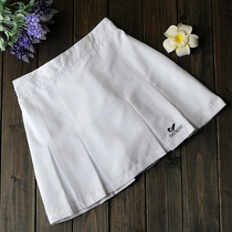 nv duan qun body movement culottes tennis culottes culottes square dance pants cheerleading costume White qun xia