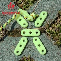 Luminous tent wind rope buckle plastic rope buckle rope adjustment buckle canopy rope stop piece outdoor camping accessories