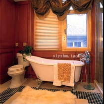 Acrylic bathtub 1 5-1 8 meters free-standing bathtub for export special high-end chaise bathtub decoration sanitary ware direct sales