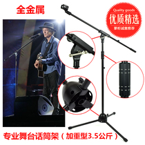 DL-318 Professional weighted microphone stand Stage microphone stand Vertical floor microphone stand Microphone stand