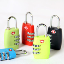 US TSA customs password lock Travel luggage password lock Rod box security padlock Travel abroad security lock