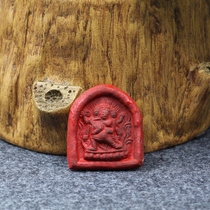 Old Manna old objects hundred-year Stupa old Manna double body Pu Ba Jin Gang sterling silver Gawu box 8