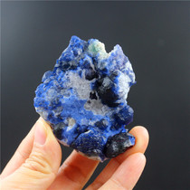 Natural Inner Mongolia Blue Fluorite Teaching Specimen Original Stone Kite Collection A thousand years] Mineral Crystal