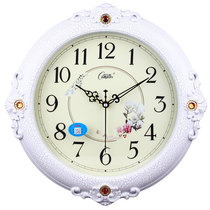 Kangba silent wall clock personality quartz clock European style personality clock living room pastoral watch silent creative clock