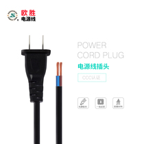 Two-pin plug with power cord plug with wire 2-pin plug wire with switch household cable wholesale