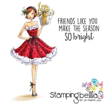 Stamping Bella EZ electrostatic adsorption stamp seal Christmas gift EB419