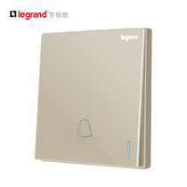 TCL Legrand switch socket panel Shandian Golden doorbell switch button with fluorescent wall power Type 86