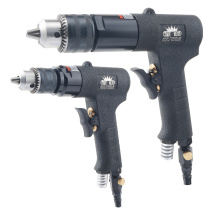 Original crown 1 2 speed control air drill left and right turn pneumatic pistol drill Air drill Pneumatic tapping tapping machine 3 8