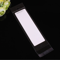 Manufacturer direct sale package decoration transparent opp bag 5 * 18cm 100