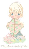 Cross stitch electronic drawings 4276 water drop doll 9 cute cartoon 76W * 136H23 color PAT source file